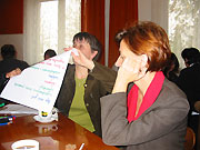 zesp Dubicz Cerkiewnych przy pracy