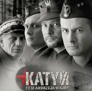plakat filmu - Katyń